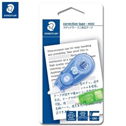 Staedtler Mini Correction Tape 5mm x 5m Blue