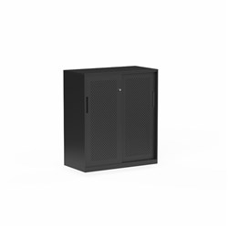 OLG Tempo Credenza Sliding Doors 900W x 450D x 1020mmH Black