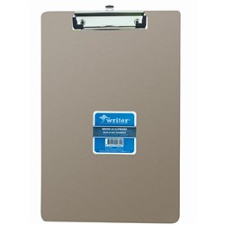 Writer A4 Clipboard Masonite Flat Clip