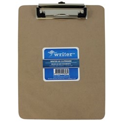 Writer A5 Clipboard Masonite Flat Clip