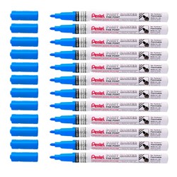 Pentel Paint Marker Fine Bullet 2.9mm Blue Box Of 12