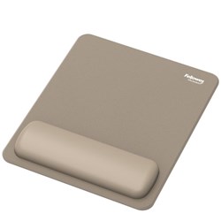 Fellowes Breyta Mouse Pad Wrist Rest Sand