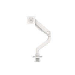 Forge Single Monitor Arm Heavy Duty White