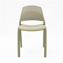 Flexi Stacking Chair Polypropylene Green Back Green Seat