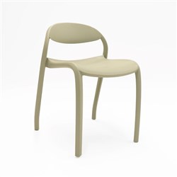 Flexi Junior Stacking Chair Polypropylene Green