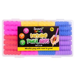 Sensory Sprouts Textured Pencil Grips Set of 28