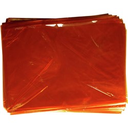 Rainbow Cellophane 750mmx1m Orange Pack of 25