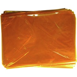 Rainbow Cellophane 750mmx1m Yellow Pack of 25