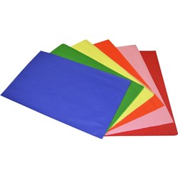 Rainbow Tissue Paper Foolscap 17gsm Acid Free Assorted Pack of 120