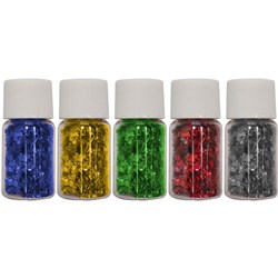 Rainbow Glitter Vials 3gm Vials Assorted