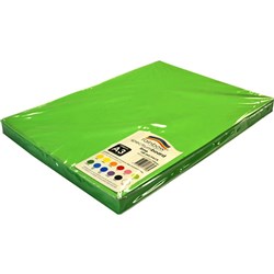 Rainbow Spectrum Board A3 220gsm Lime 100 Sheets