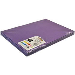 Rainbow Spectrum Board A3 220gsm Purple 100 Sheets