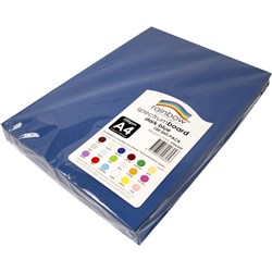 Rainbow Spectrum Board A4 220gsm Dark Blue 100 Sheets