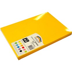 Rainbow Spectrum Board A4 220gsm Gold 100 Sheets