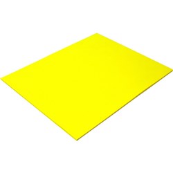 Rainbow Spectrum Board 510x 640mm 220gsm Yellow 20 Sheets