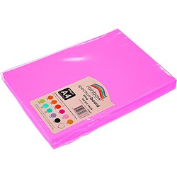 Rainbow Spectrum Board A4 220gsm Hot Pink 100 Sheets