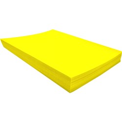 Rainbow Spectrum Board 510x 640mm 220gsm Yellow 100 Sheets