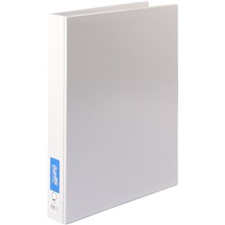 Bantex Insert Binder A3 2D Ring 38mm Portrait White