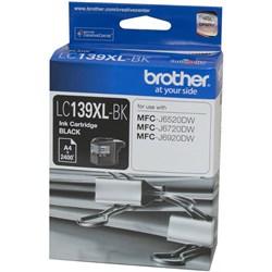 Brother LC139XL Ink Cartridge Black Up to 2400 Page