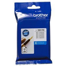 Brother LC3317C Ink Cartridge Cyan