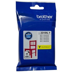 Brother LC3319XLY Ink Cartridge High Yield Yellow