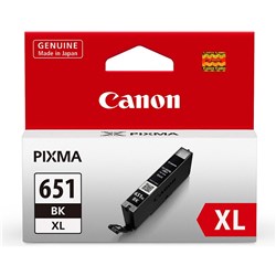 Canon CLI651XL Ink Cartridge High Yield Black