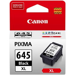 Canon PG645XL Ink Cartridge High Yield Black