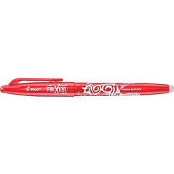Pilot Frixion Rollerball Pen Erasable Fine 0.7mm Red