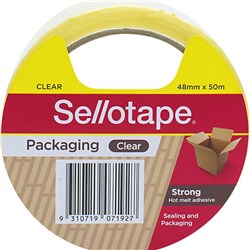 Sellotape Packaging Tape 48mmx50m Hot Melt Adhesive Clear