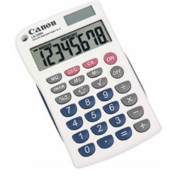 Canon LS-330H Pocket Calculator 8 Digit White
