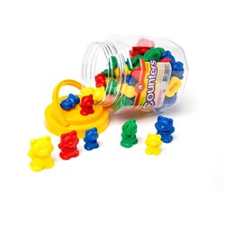 Learning Can Be Fun Bear Counters Jar of 48