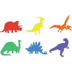 EC Stencil Dinosaurs 240 x 240mm Pack of 6