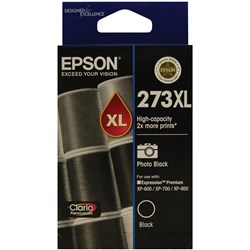 Epson 273XL Ink Cartridge High Yield Photo Black