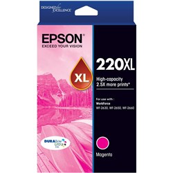 Epson 220XL Ink Cartridge High Yield Magenta