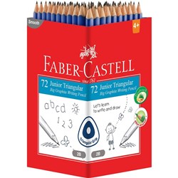 Faber-Castell 2001 Eco Pencil Triangular Junior 2B