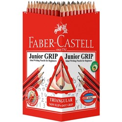 Faber-Castell Graphite Pencil Junior Grip 2B Grip EACH