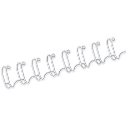 Fellowes Wire Binding Combs 14 3mm 34 Loop White Pack of 100