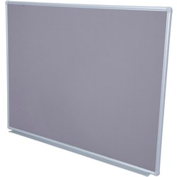 Rapidline Pinboard  900x600mm Aluminium Frame Grey Fabric