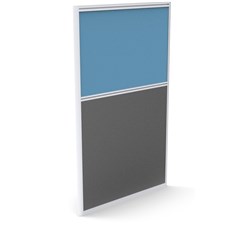 Rapid Screen 1250mm High 750mm Wide Blue & Ironstone