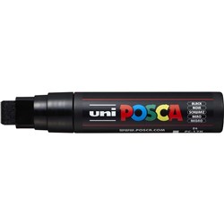 Uni PC-17K Posca Paint Marker 15.0mm Broad Chisel Black