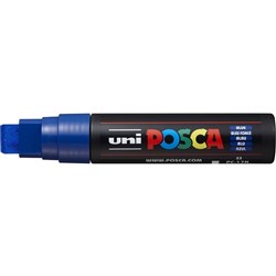 Uni PC-17K Posca Paint Marker 15.0mm Broad Chisel Blue