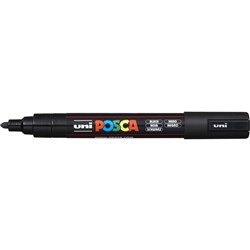 Uni PC-5M Posca Paint Marker 2.5mm Medium Black