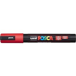 Uni PC-5M Posca Paint Marker 2.5mm Medium Red