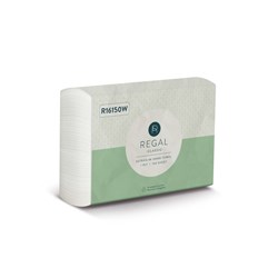 Regal Interleaved Hand Towels 150 Sheets Pack of 16