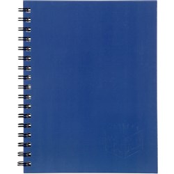 Spirax 511 Hard Cover Notebook A5 200 Page Blue