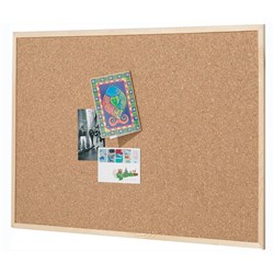 Quartet Corkboard Pine Frame 450 x 600mm