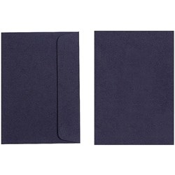 Quill C6 Envelope 80gsm Black Pack of 25