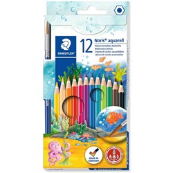 Staedtler Aquarell Noris Watercolour Pencils Assorted Pack of 12