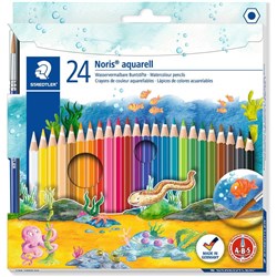 Staedtler Aquarell Noris Watercolour Pencils Assorted Pack of 24