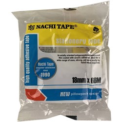 Nachi Stationery Tape 620 Transparent 18mmx66m Pack of 8